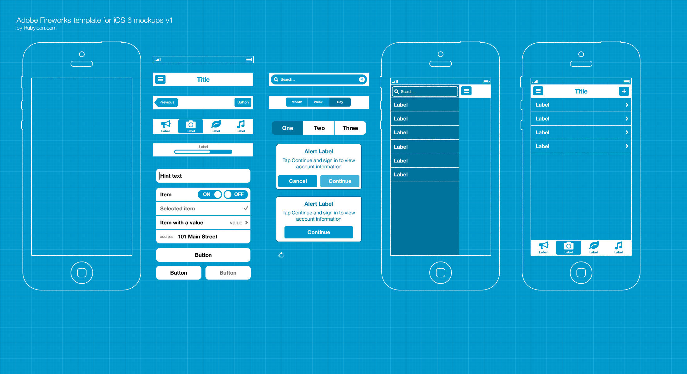 mobile app wireframe