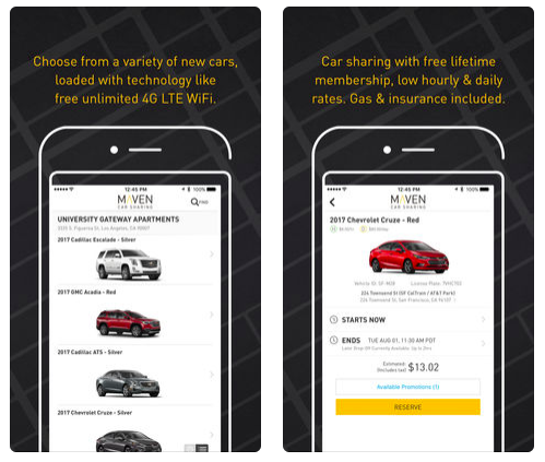 Car-Sharing-App-Maven